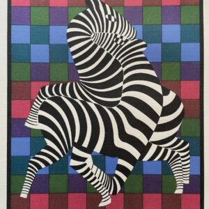 Les Zebres - Vasarely Victor