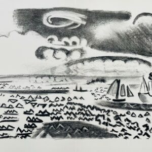 Depart dans une Mer Agitee - Raoul Dufy