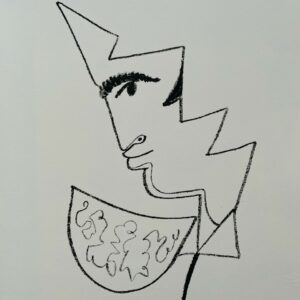Peineta de Teja - Jean Cocteau