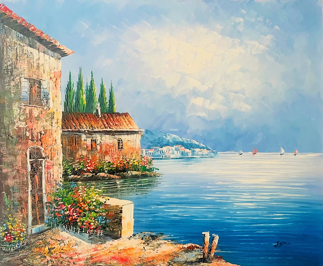 Xxe Siècle Joyce - Huile Sur Toile – Image 1