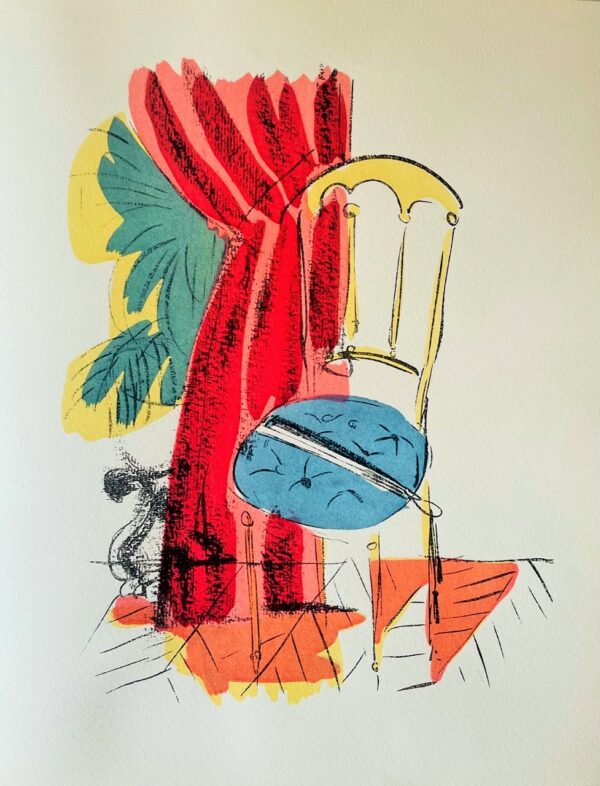 Chaise au Coussin Bleu - Dufy Raoul
