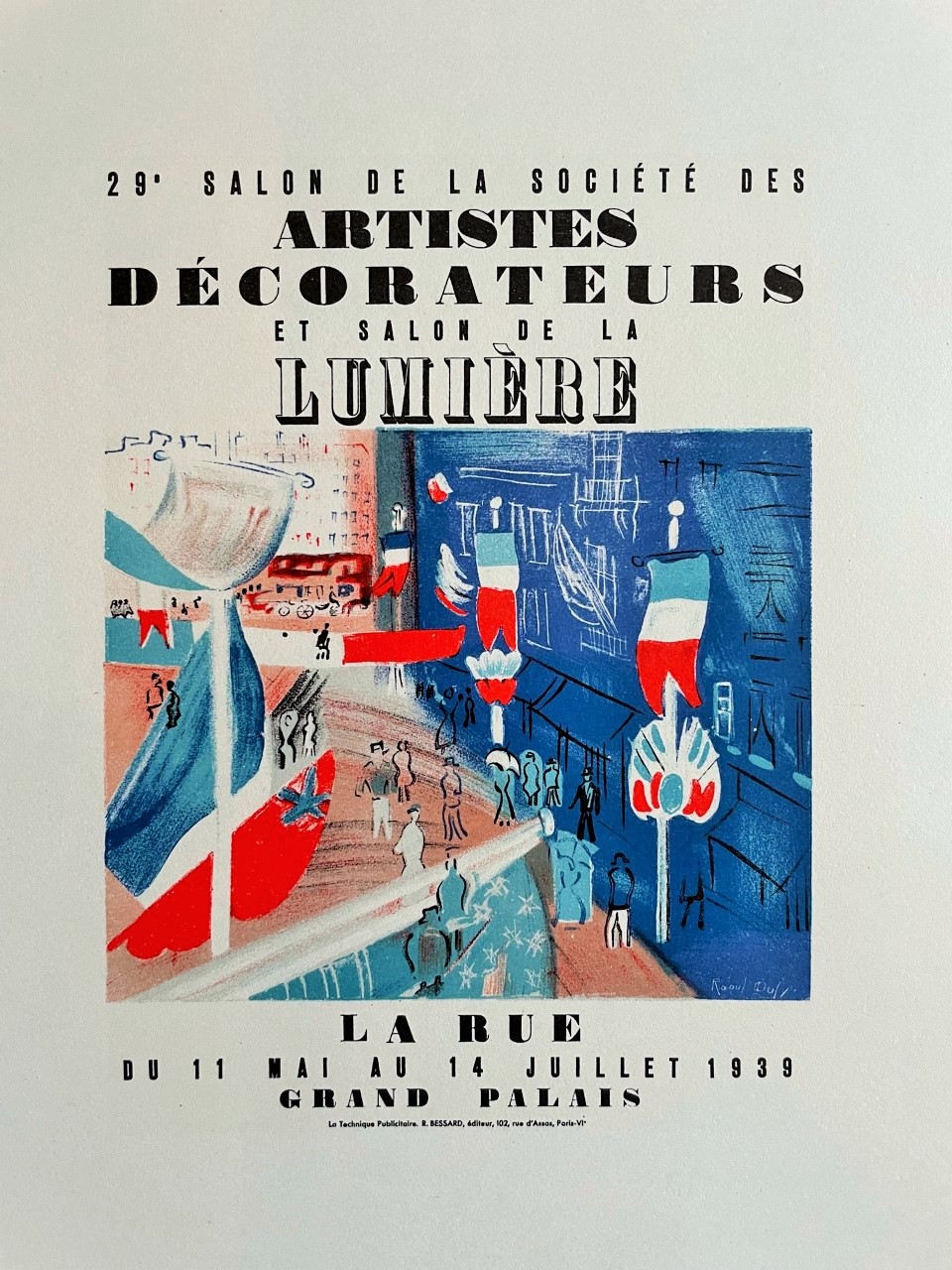Salon de la S.a.d - Raoul Dufy – Image 1