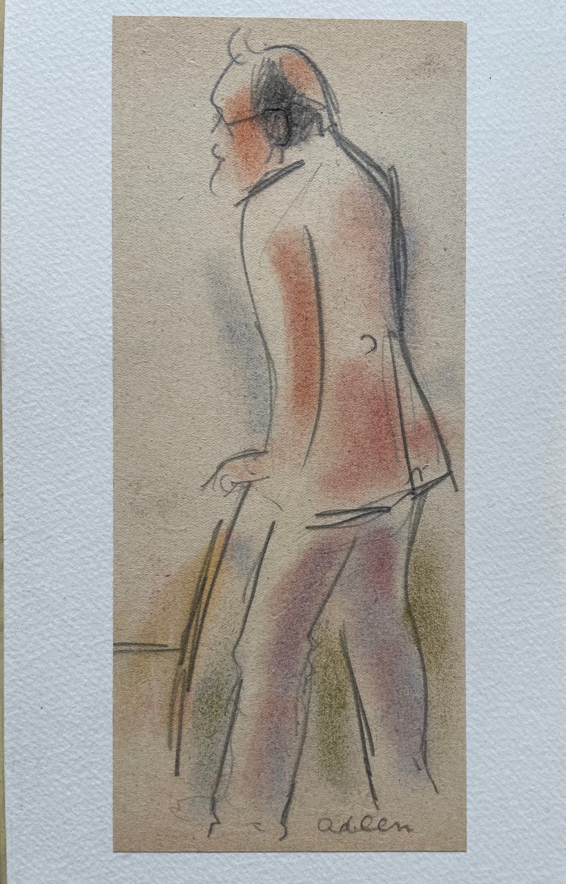 Homme Debout - Michel Adlen – Image 1