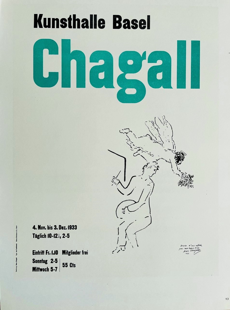 Kunsthalle Basel - Marc Chagall – Image 1