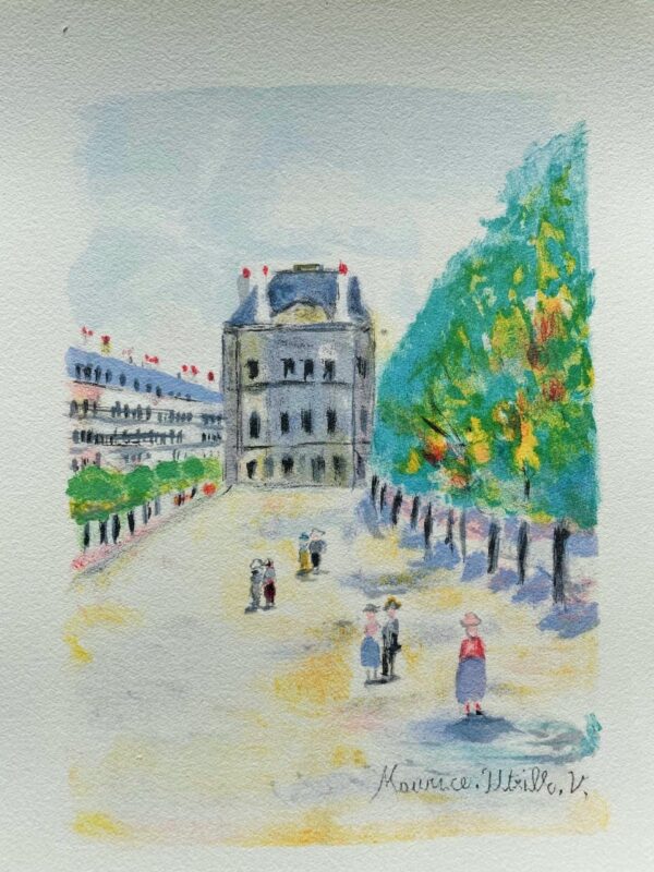 Le Louvre - Maurice Utrillo