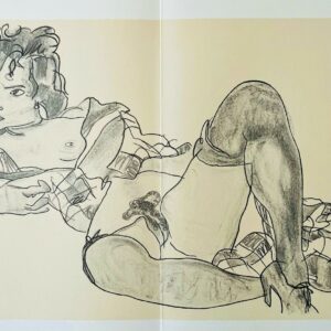 Femme Couchee 1918 - Schiele Egon