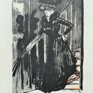 Elegante A la Robe Noire - Dongen Kees Van