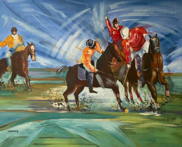 Les Joueurs de Polo Ii - 20E Eeuw Danford