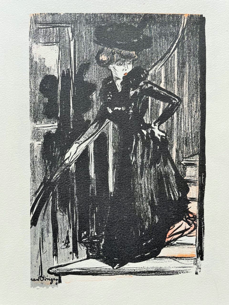 Elegante A la Robe Noire - Dongen Kees Van – Image 1