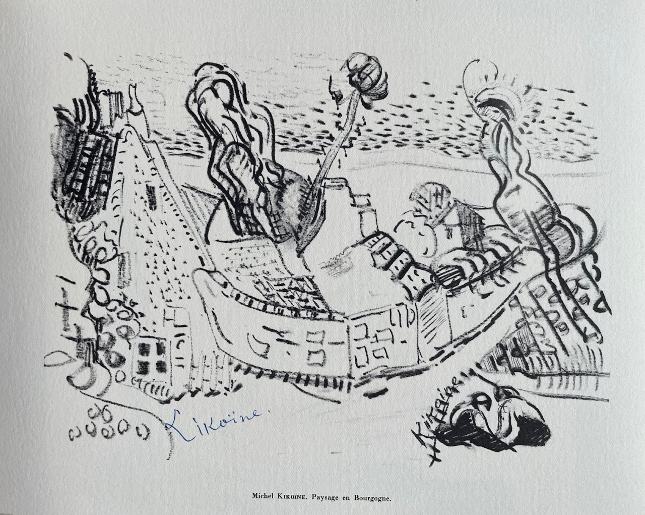 Paysage en Bourgogne - Michel Kikoine – Image 1