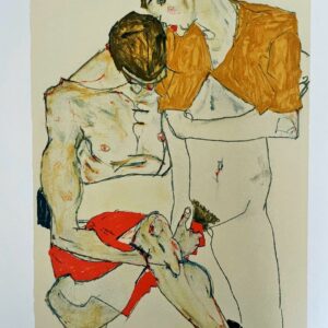 Les Amants - Schiele Egon