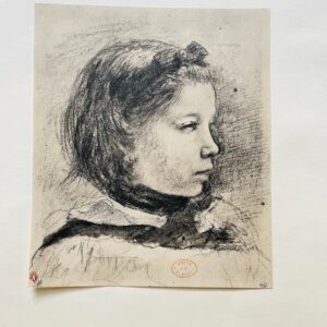 Portrait de Julie Belleli - Edgar Degas