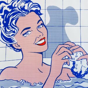 Woman In Bath - Roy Lichtenstein