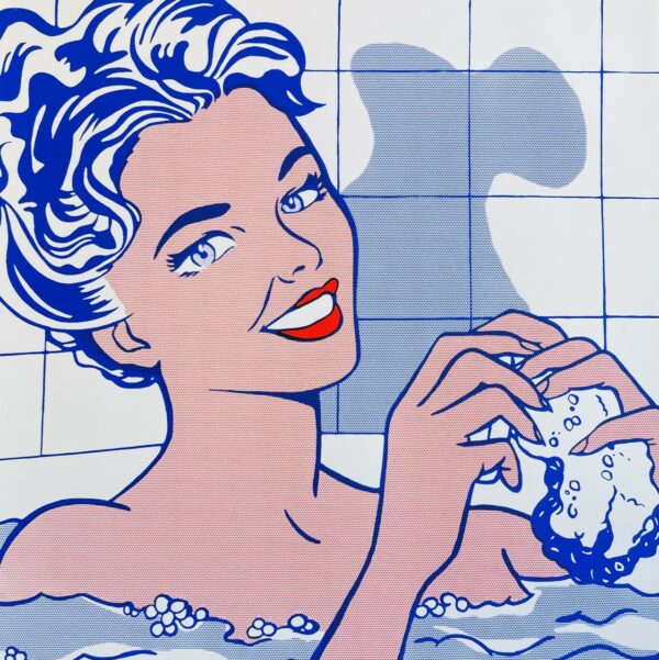 Woman In Bath - Roy Lichtenstein