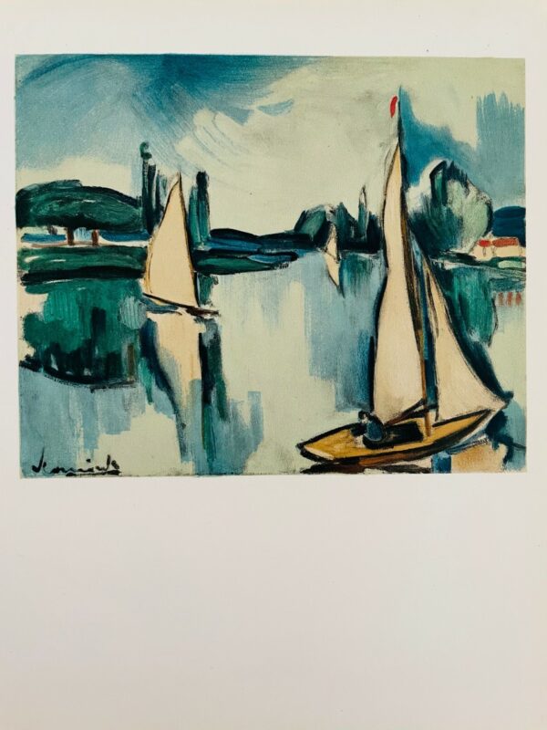 Les Voiliers - Maurice De Vlaminck