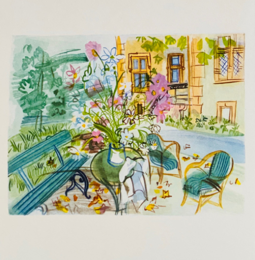 Au Jardin de Montsaunes - Raoul Dufy