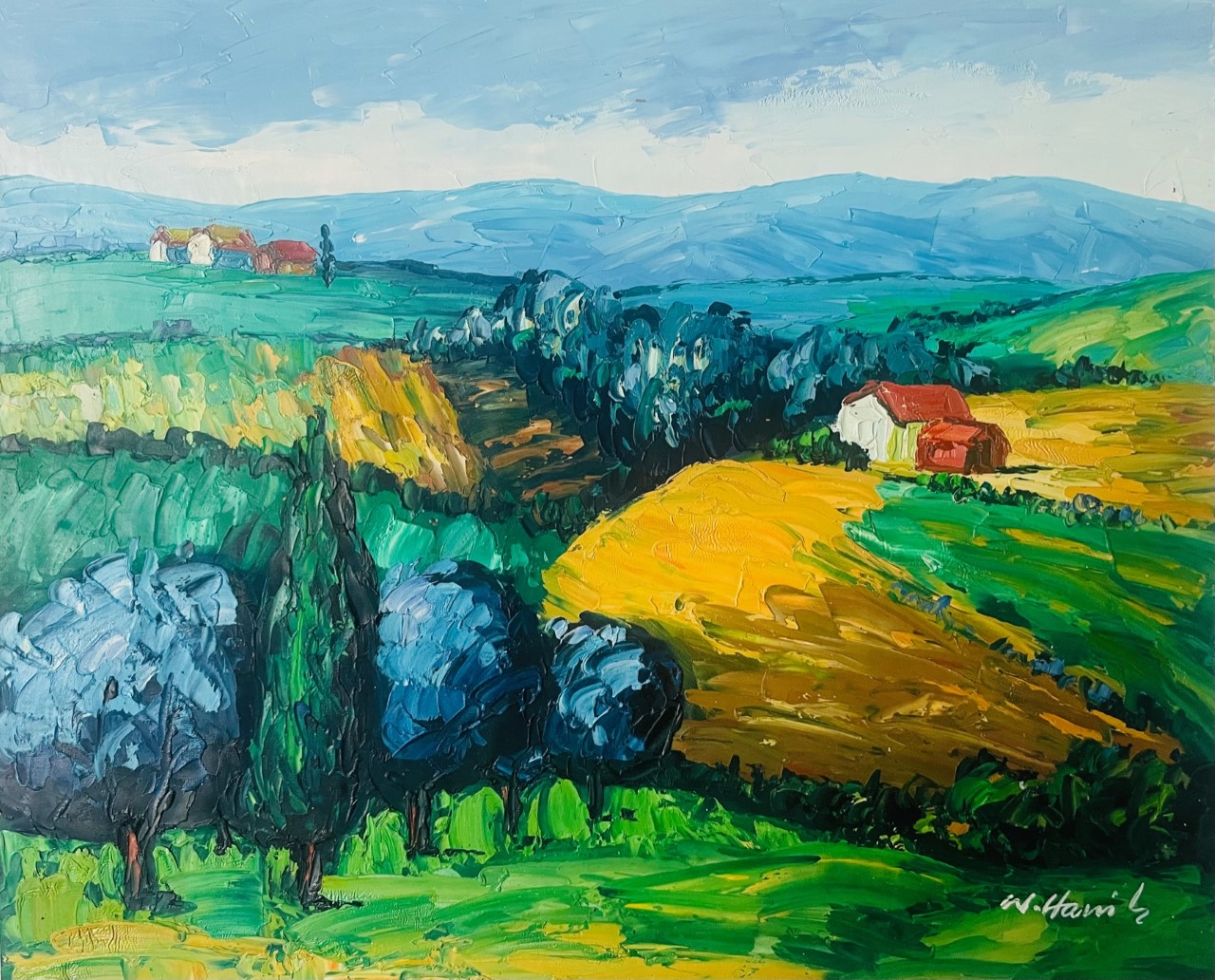 En Provence - Walter Hanis 20E Eeuw – Image 1