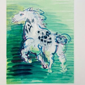 Le Cheval Blanc - Raoul Dufy