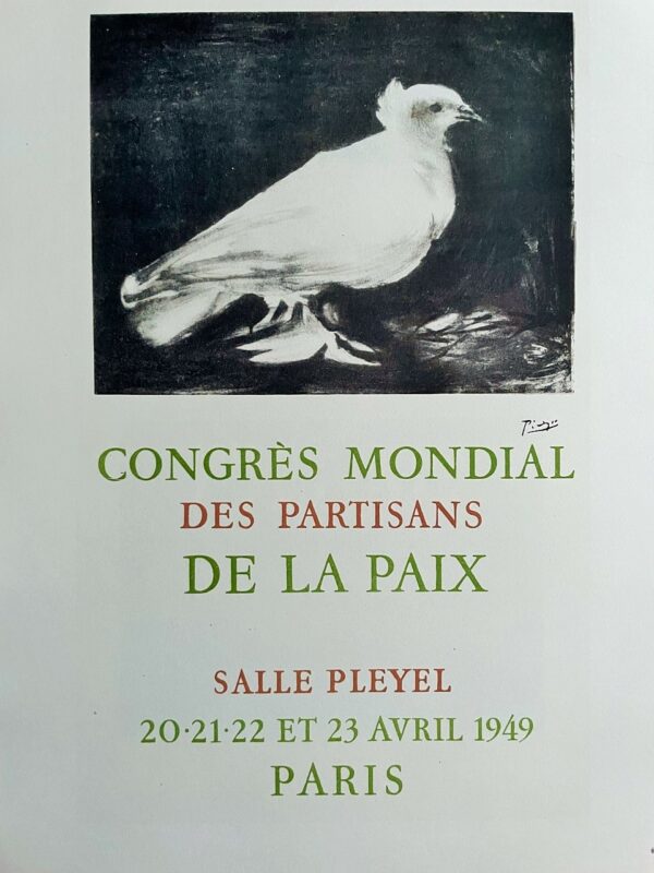 Congrès Mondial des Partisans de la Paix - Pablo Picasso