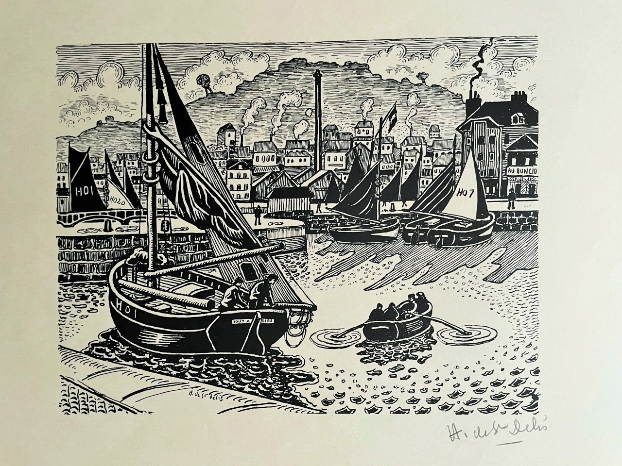 Le Port - Henri Liénard De Saint-Delis – Image 1