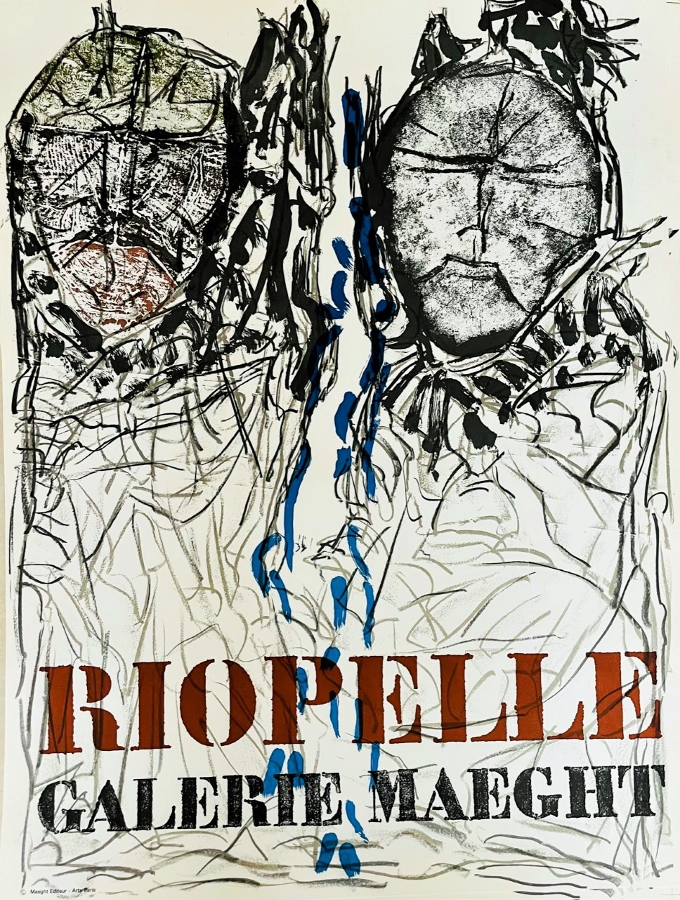 Deux Visages - Jean-Paul Riopelle – Image 1