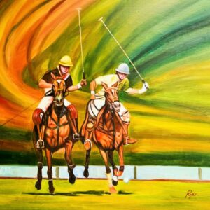Les Joueurs de Polo - 20E Eeuw Ryder