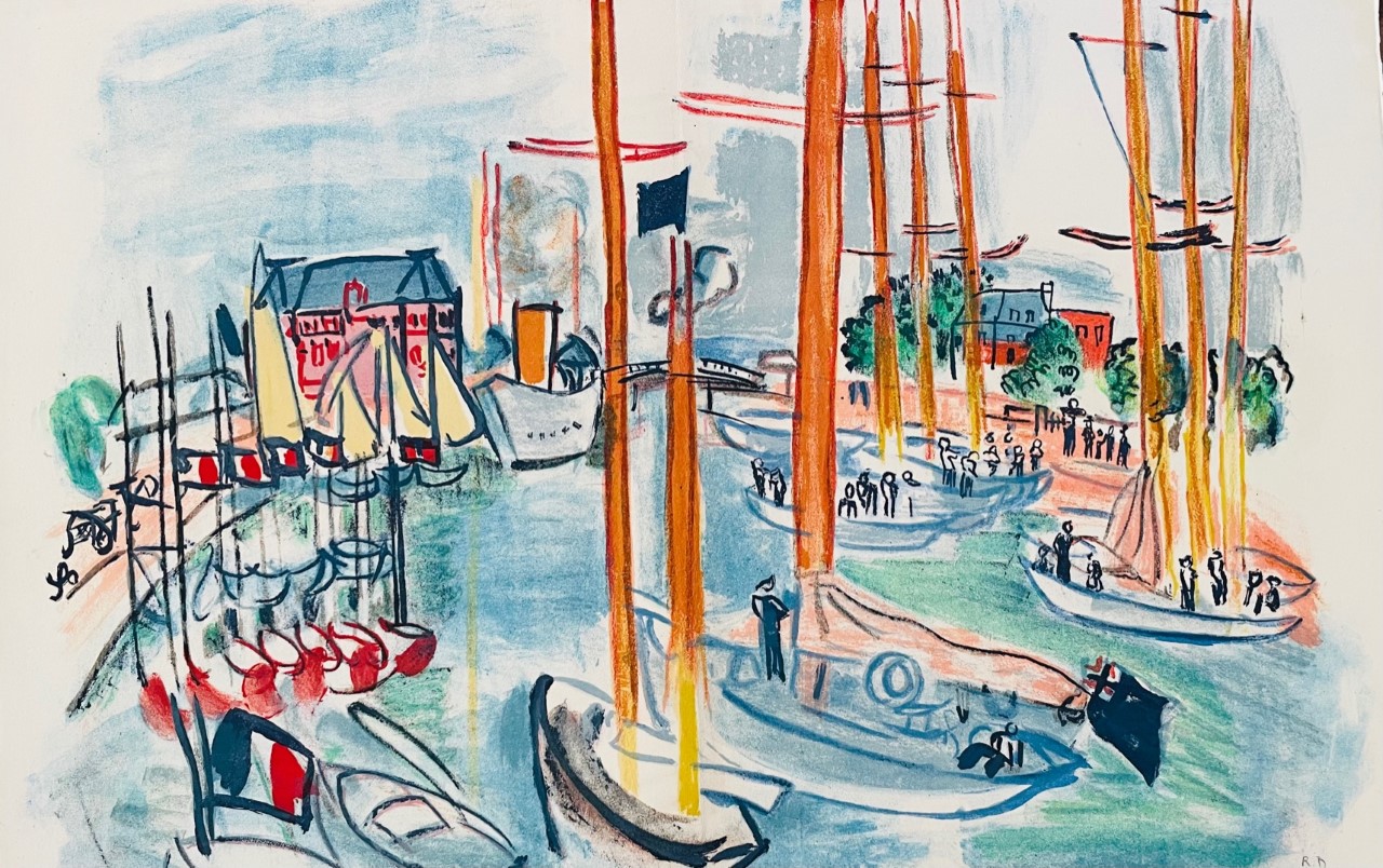Port A Honfleur - Raoul Dufy – Image 1
