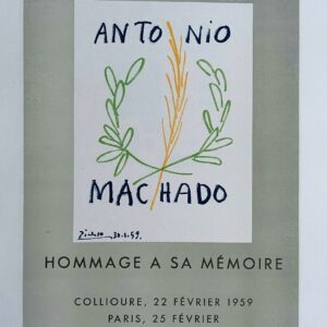 Antonio Machado - Pablo Picasso
