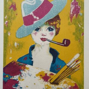 Femme À la Pipe - Vincent Van Gogh