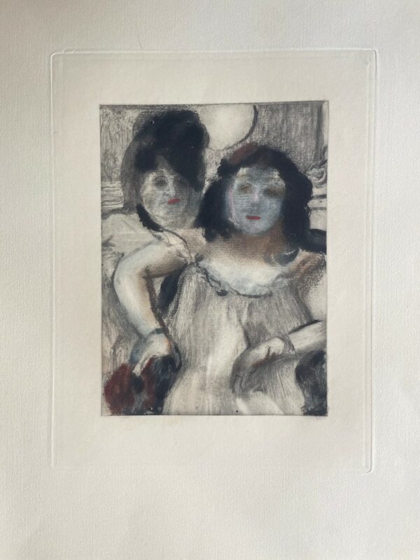 Deux Jeunes Filles Maquillées - Edgar Degas