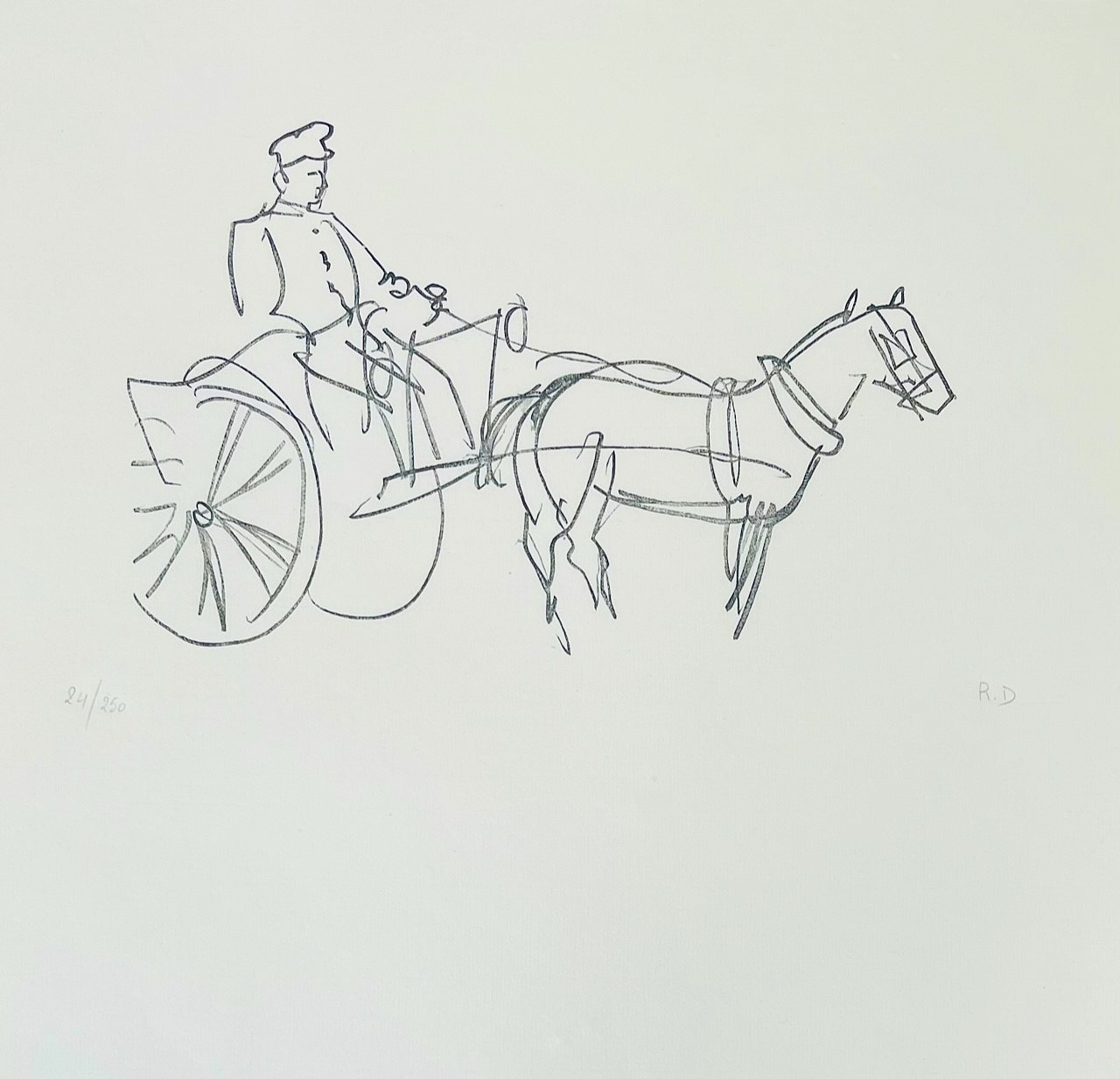Promenade en Calèche - Raoul Dufy – Image 1