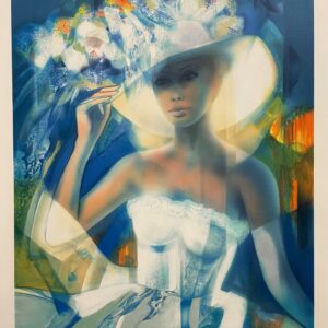 Femme au Chapeau I - Jean-Baptiste Valadié