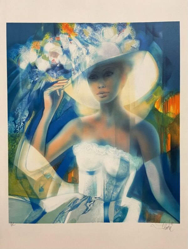 Femme au Chapeau I - Jean-Baptiste Valadié