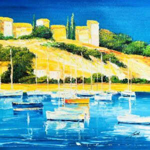 Village en Grece - Jules 20E Eeuw Tirar