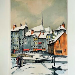 Paysage Enneigé - Jean-Pierre Laurent