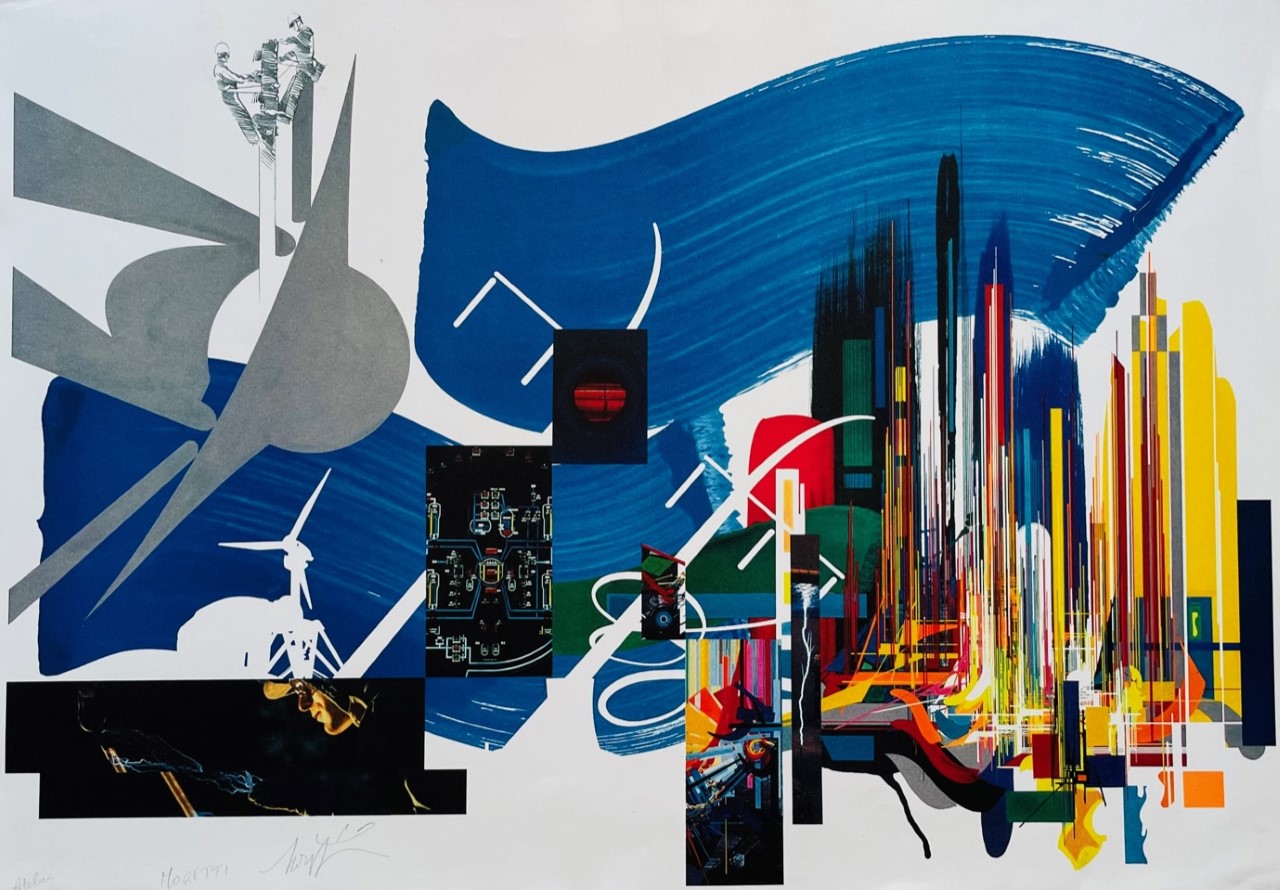 Composition Futuriste - Raymond Moretti – Image 1