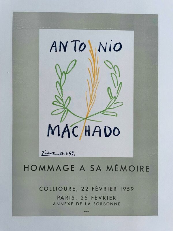 Antonio Machado - Picasso Pablo