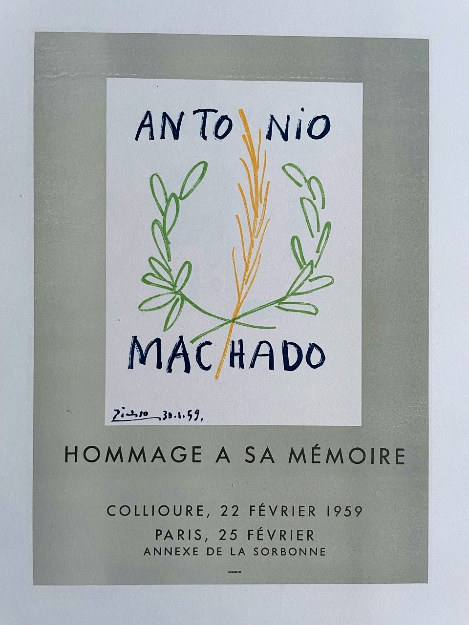 Antonio Machado - Picasso Pablo – Image 1
