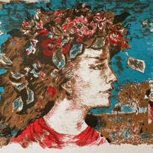 Portrait de Jeune Fille - Roland Oudot