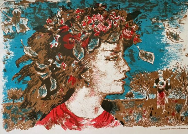 Portrait de Jeune Fille - Roland Oudot