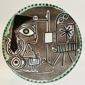 Jacqueline au Chevalet - Picasso Pablo