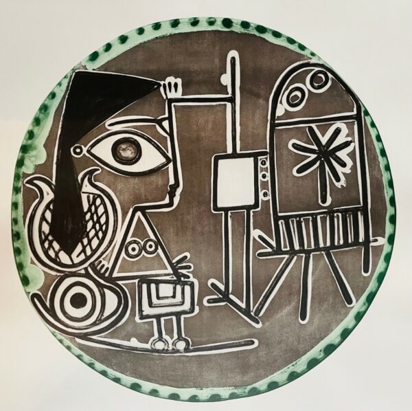 Jacqueline au Chevalet - Picasso Pablo