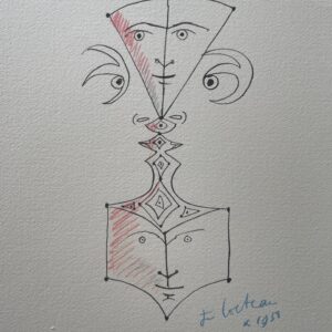 Visage Multiface, 1958 - Jean Cocteau