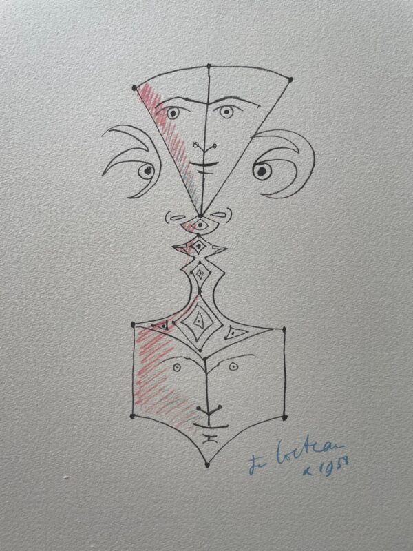 Visage Multiface, 1958 - Jean Cocteau