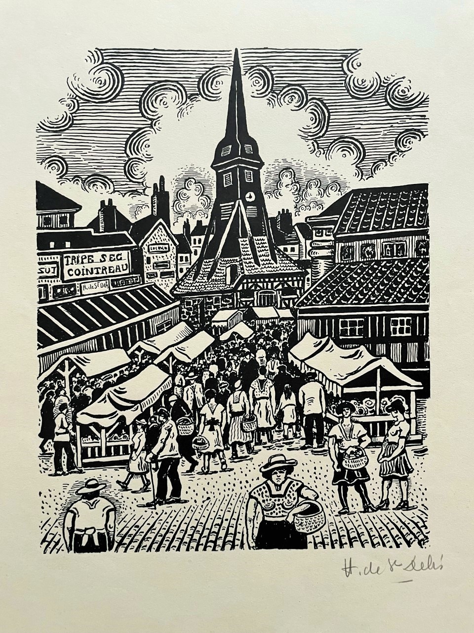 Le Marche de Dimanche - Henri Liénard De Saint-Delis – Image 1