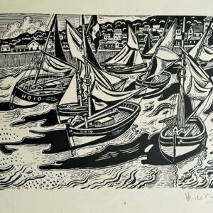 Les Barques - Henri Liénard De Saint-Delis
