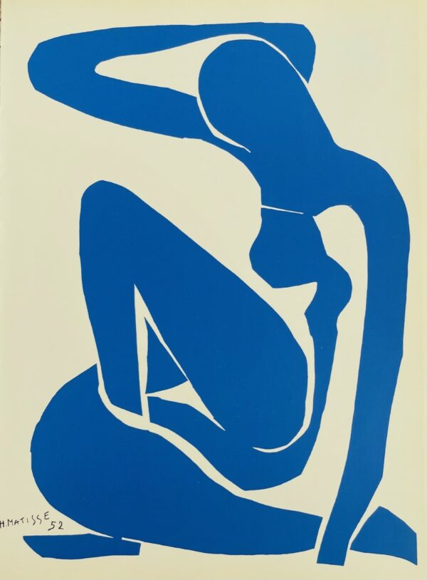 Nu Bleu Viii - Henri Matisse