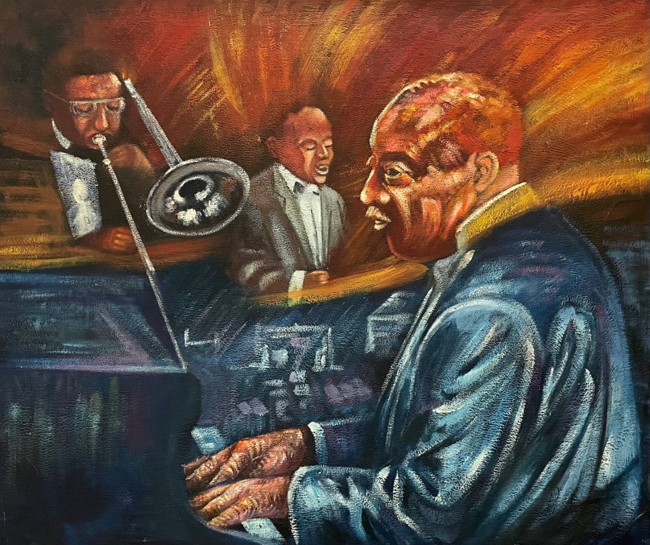 Les Musiciens - Dupont 20E Eeuw A. – Image 1