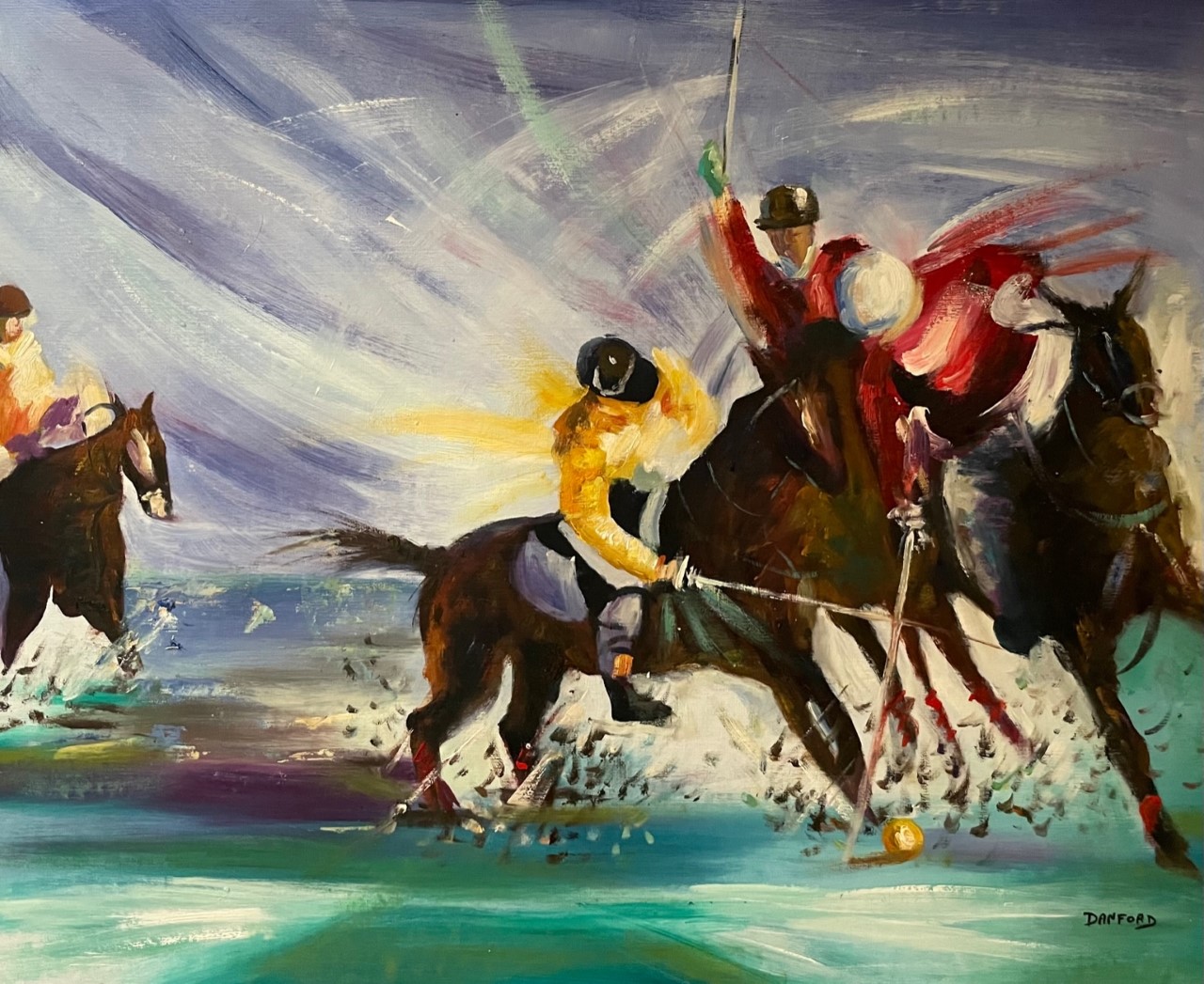 Les Joueurs de Polo - Danford 20E Eeuw – Image 1