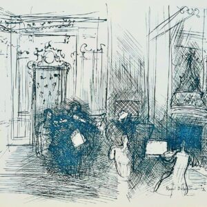 L'intérieur - Raoul Dufy